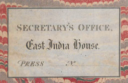 Secretary's Office, East India House