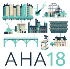 logo for AHA conference