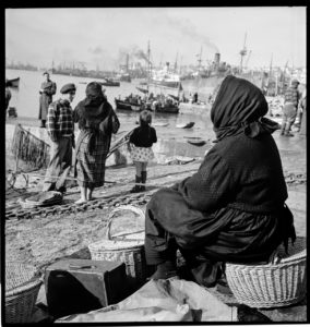 Fish market. Portugal circa 1941. BANC PIC 1982.111 series 3, NNEG box 64, item 2229