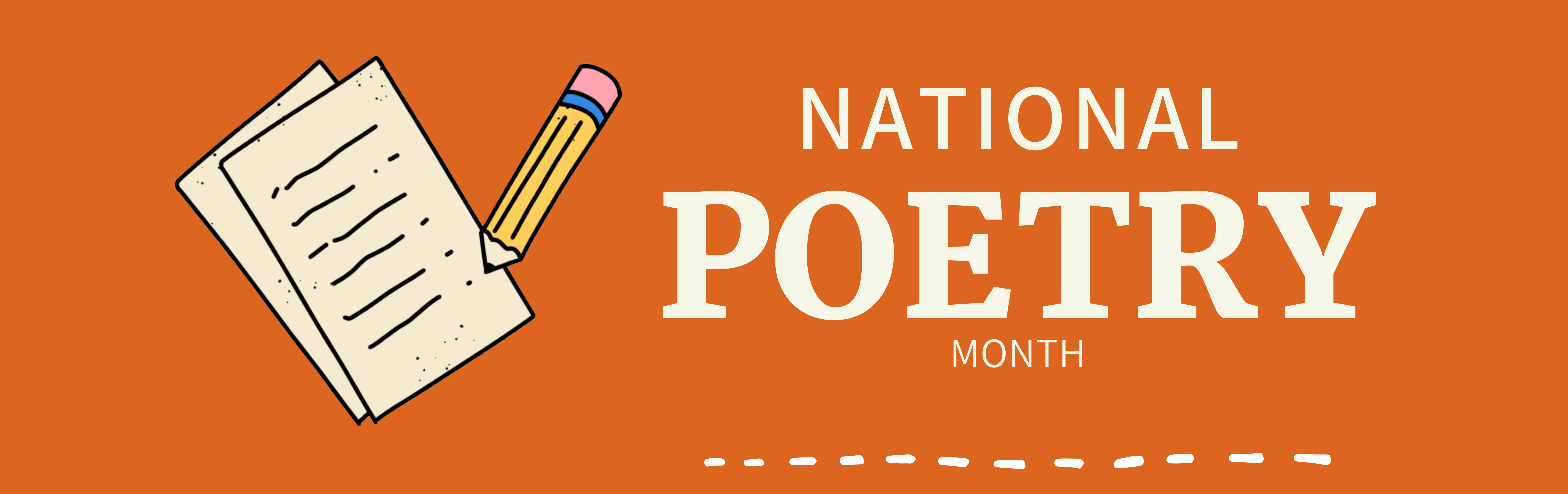 National Poetry Month