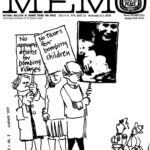 cover of magazine showing women protesting vietnam war